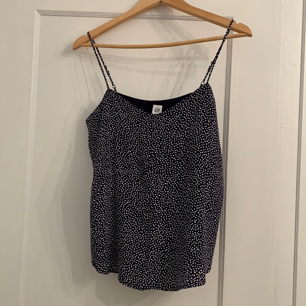 Gap polka dot tank top